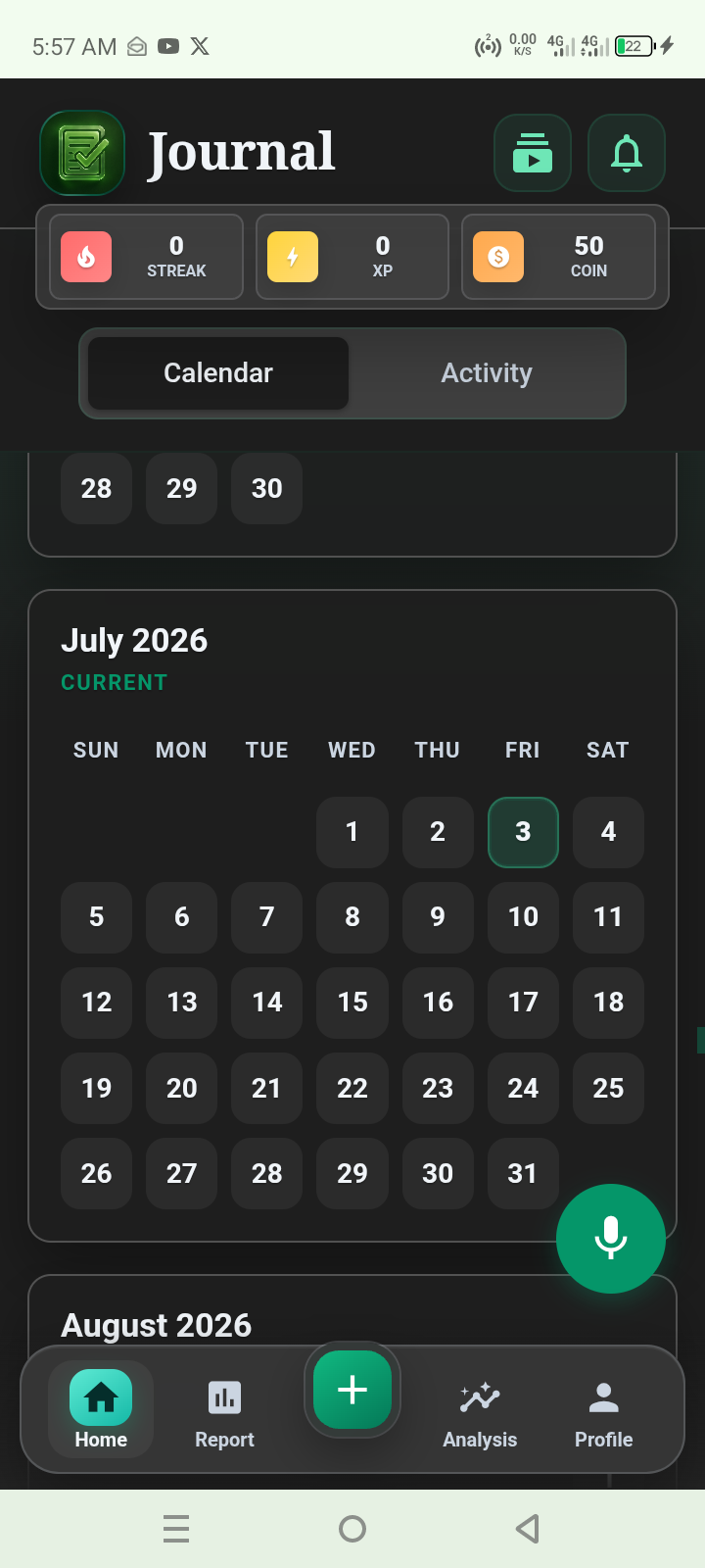 Networth Journal mobile app